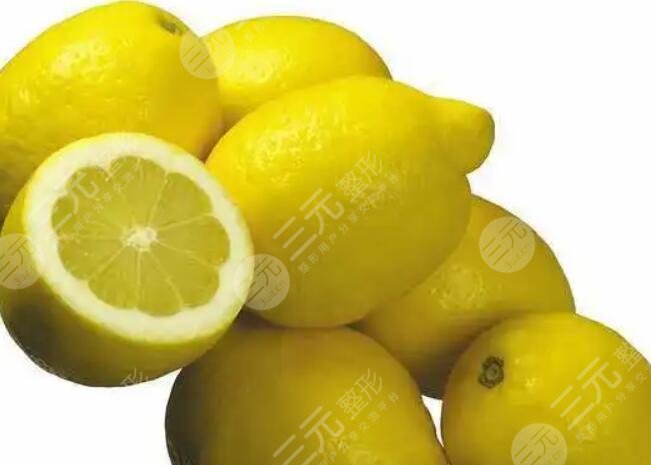 柠檬汁补水面膜