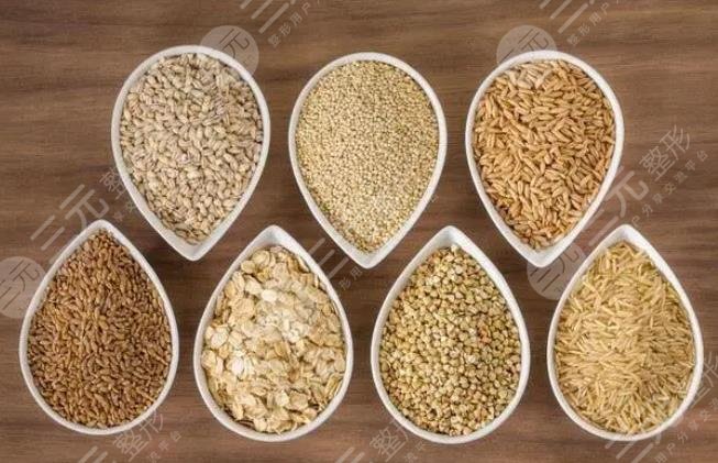 富含有粗纤维的食物