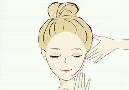 小拉皮手术切口图片