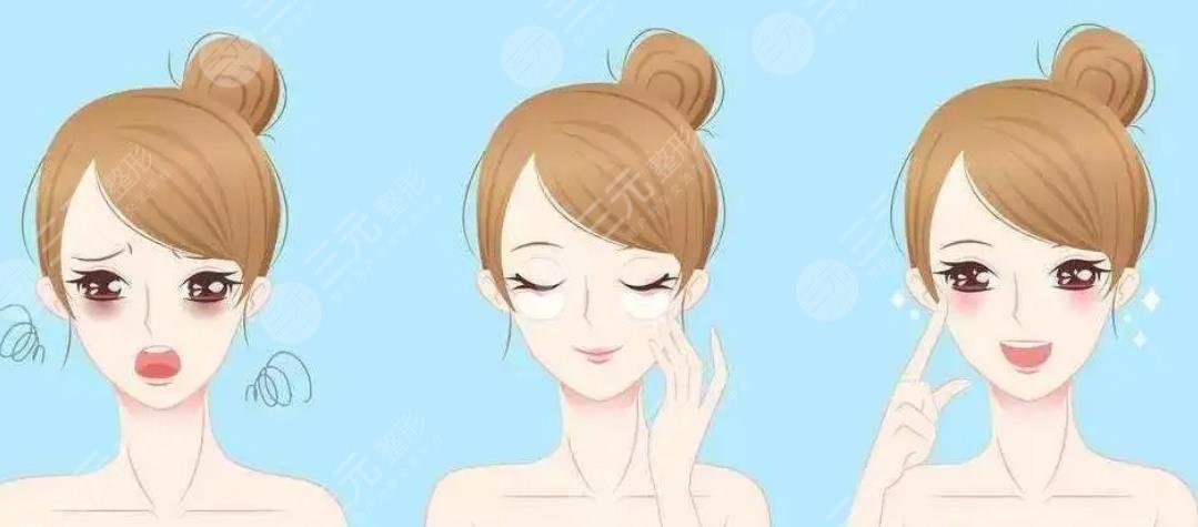 外切眼袋手术疤痕多久能看不见