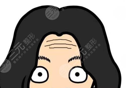 抬头纹去除手术需要多少钱?