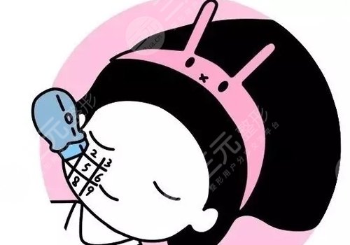 超声炮三天后脸变方