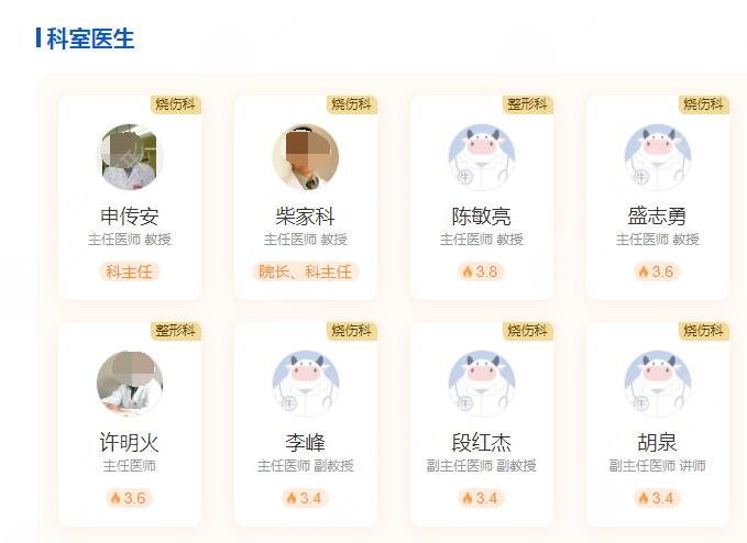 北京304医院整形科医生简介