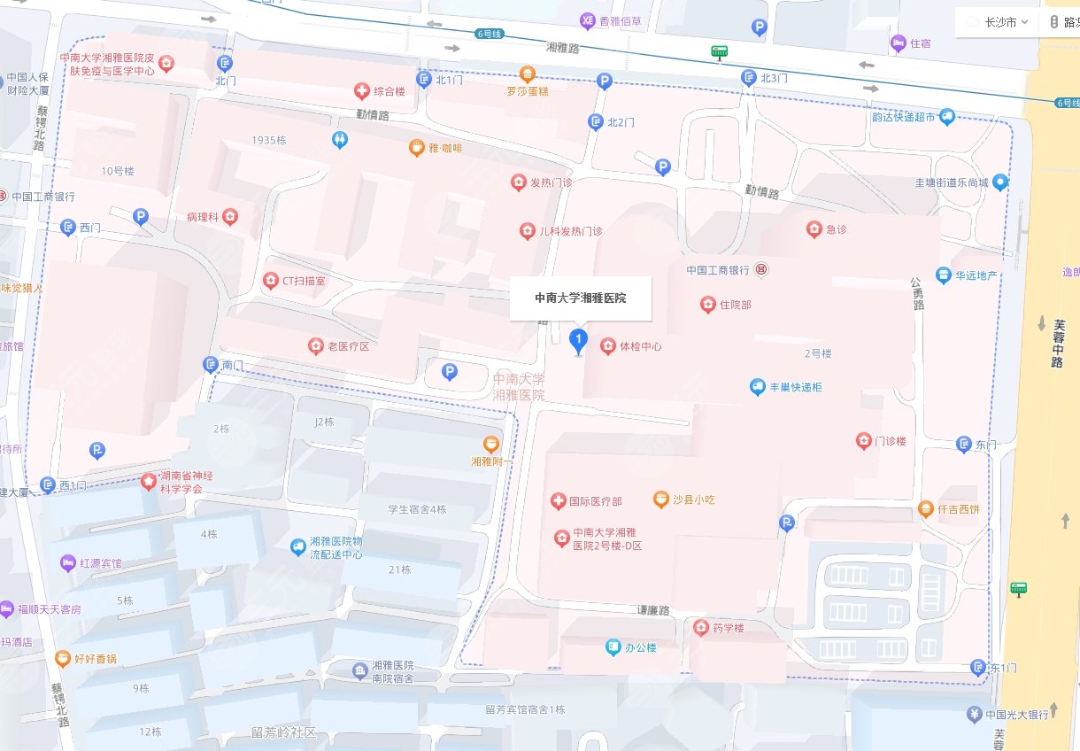 湘雅医院地址