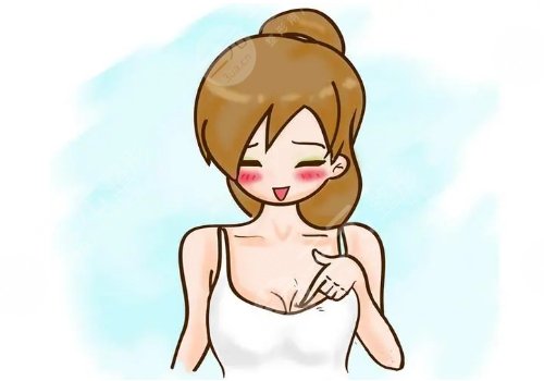 胸下垂做悬吊的前后比较