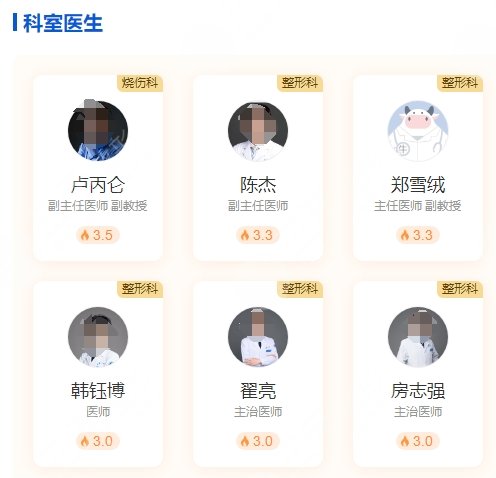 西安附二院整形科 医生