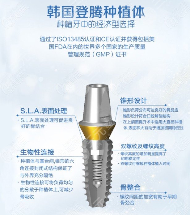 韩国登腾种植牙