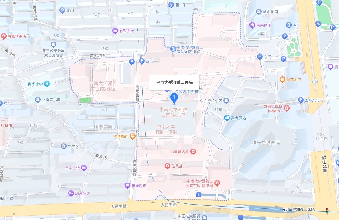 湘雅二医院地址