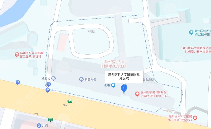 温州医科大学附属眼视光医院地址