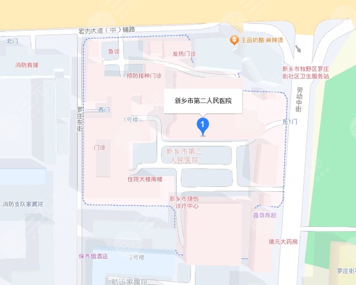 新乡市第二人民医院地址