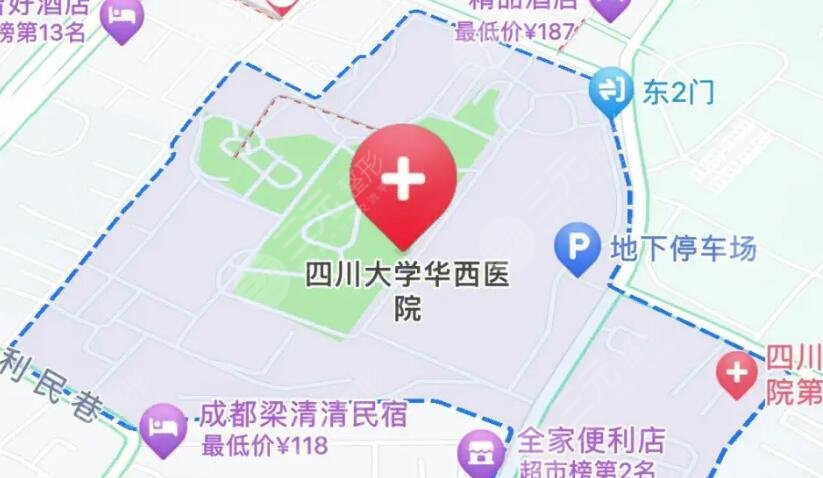 成都华西医院地址