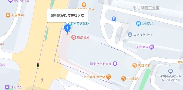 深圳鹏爱医疗美容医院地址