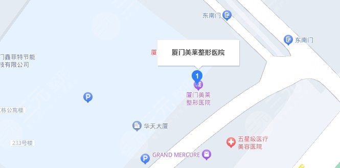 厦门美莱医疗美容医院地址