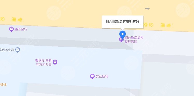烟台鹏爱美容整形医院地址