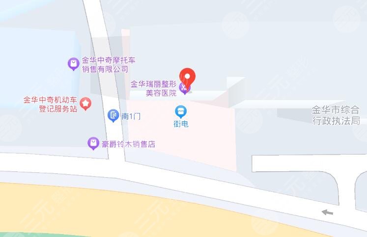 金华瑞丽美容地址