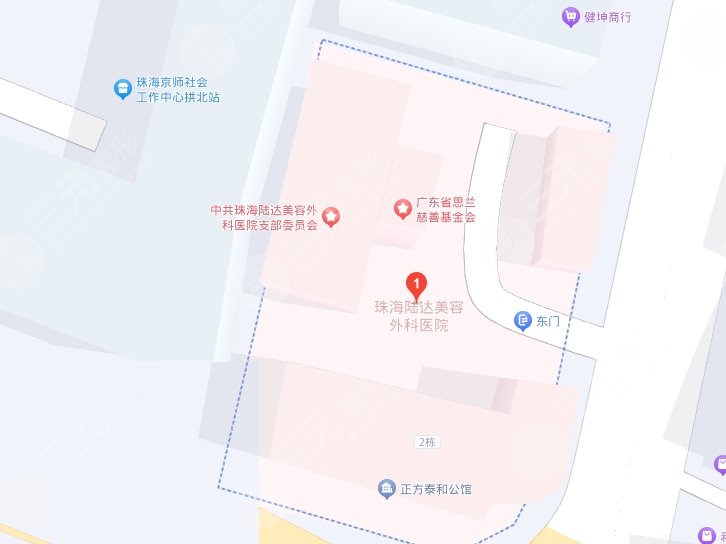 珠海陆达美容外科医院地址