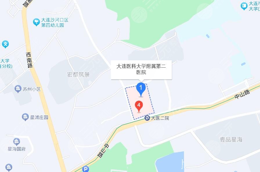 大连医科大学附属第二医院地址