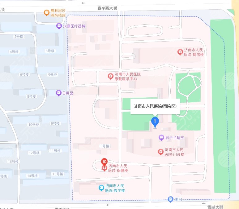 济南市人民医院地址