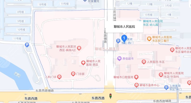 聊城市人民医院地址