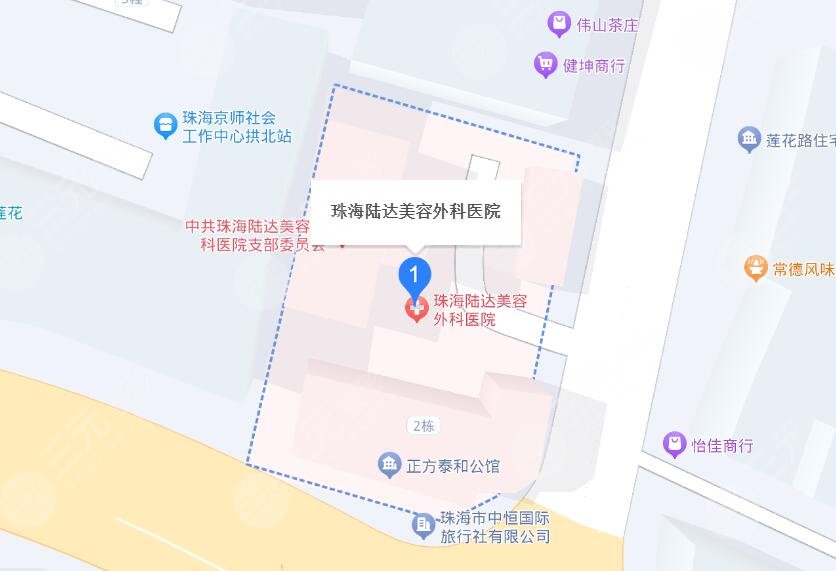 珠海陆达美容外科医院地址