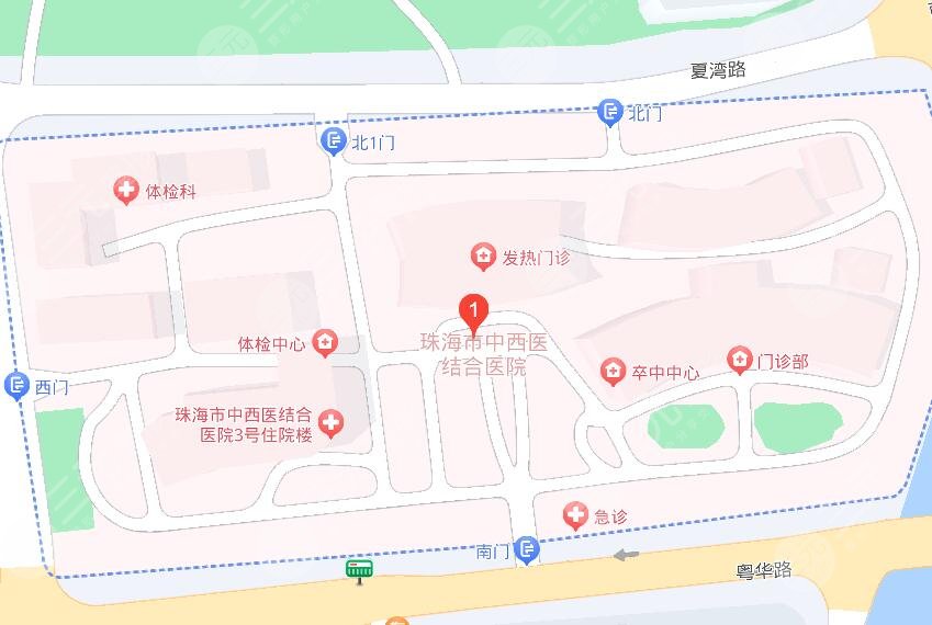 珠海市中西医结合医院地址