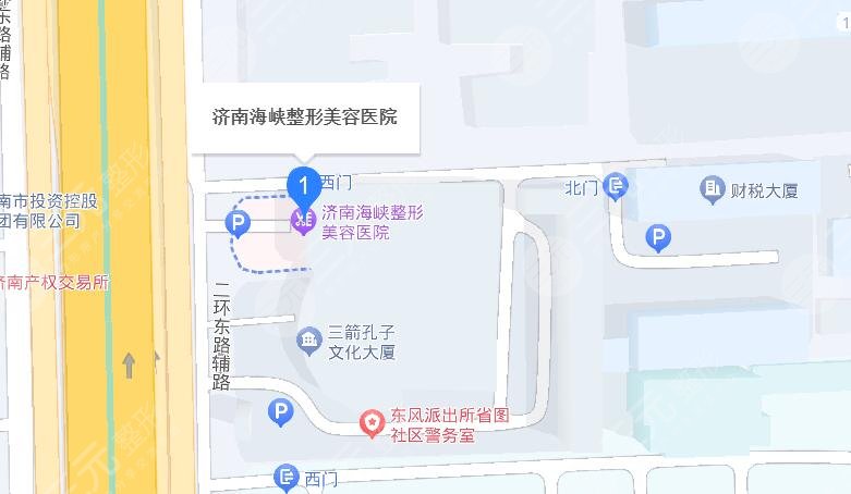 济南海峡美容整形医院地址