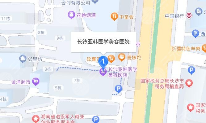 长沙亚韩地址