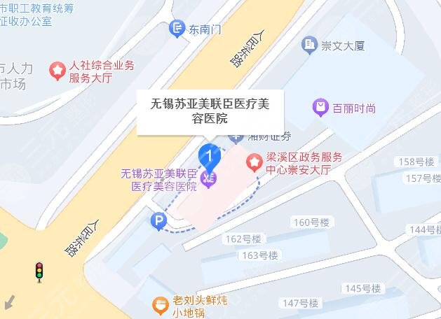 无锡苏亚医疗美容医院地址