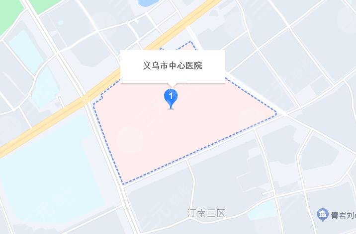 义乌市中心医院地址