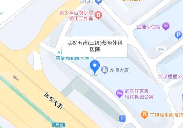 武汉五洲整形外科医院地址
