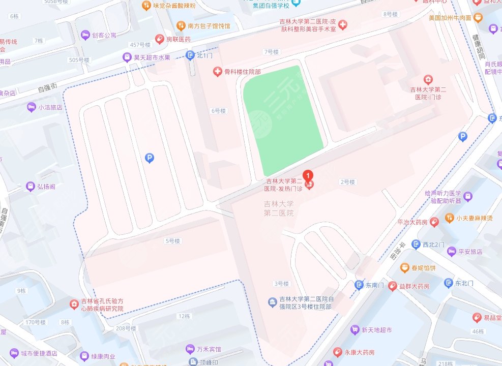 吉林大学第二医院地址