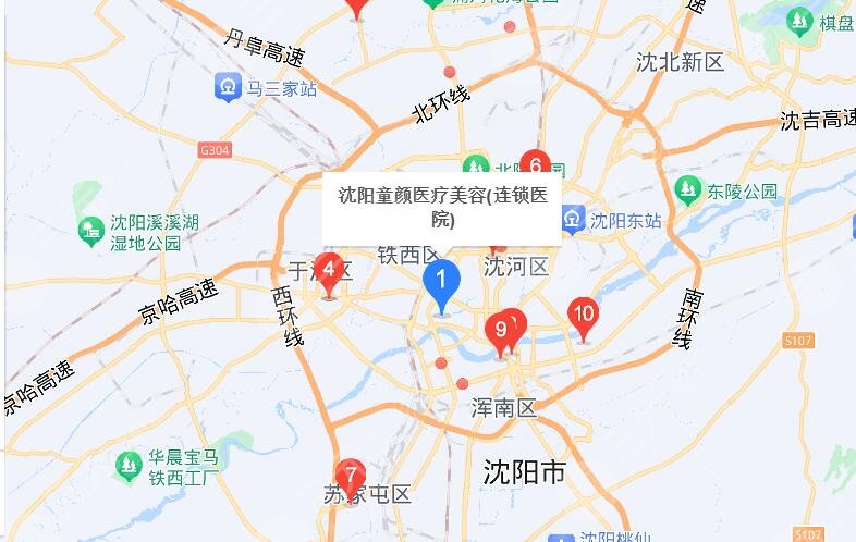 沈阳童颜地址