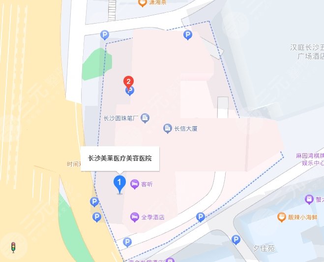 长沙美莱整形美容医院地址