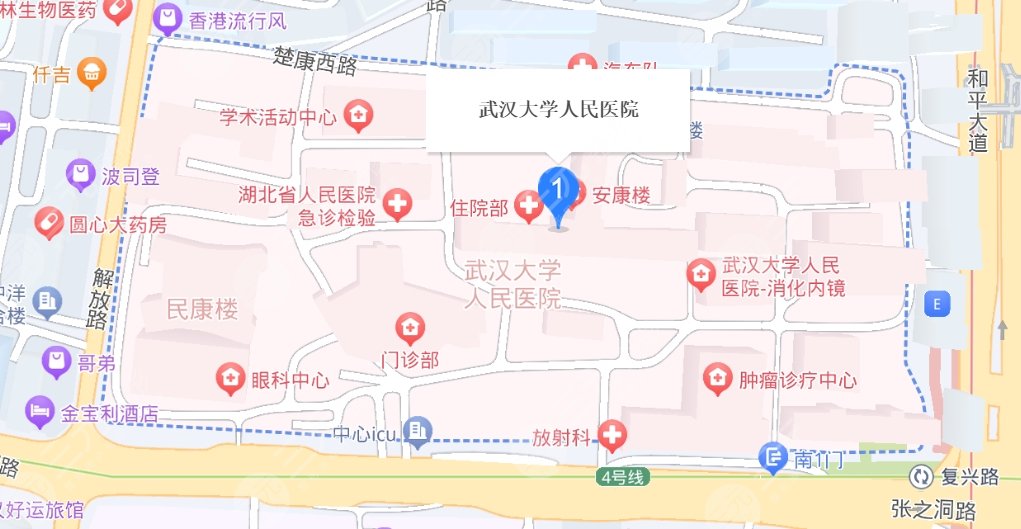 武汉大学人民医院地址