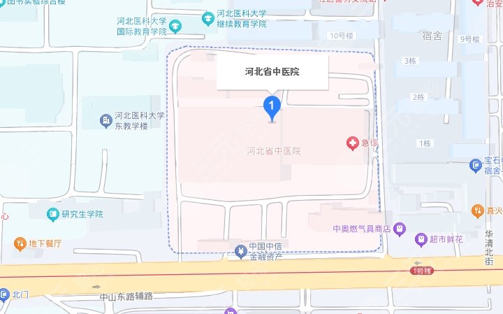 河北省中医院地址