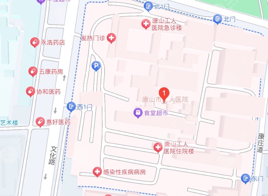 唐山市工人医院地址