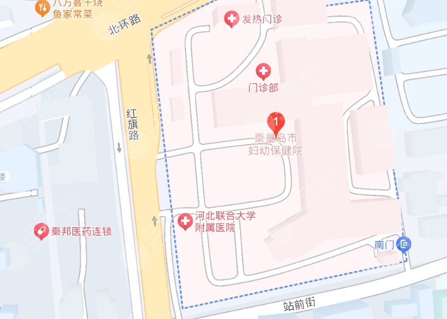 秦皇岛市妇幼保健院医疗地址