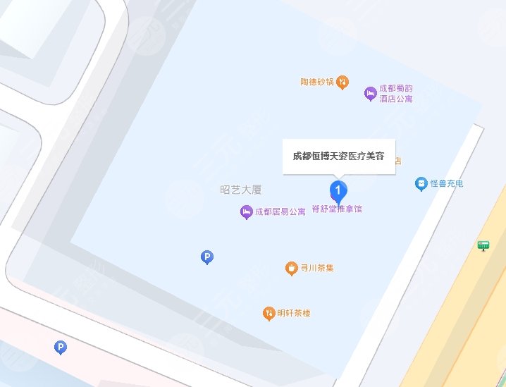 成都恒博天姿医美地址