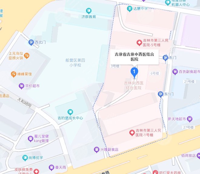 吉林省吉林中西医结合医院地址