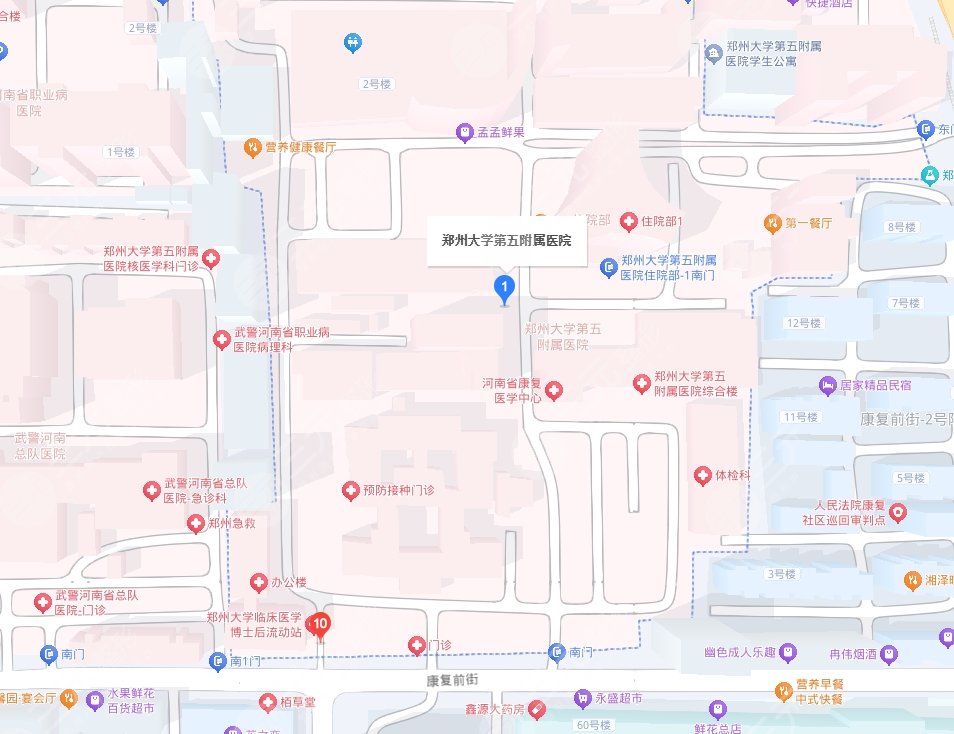 郑州市第五人民医院地址