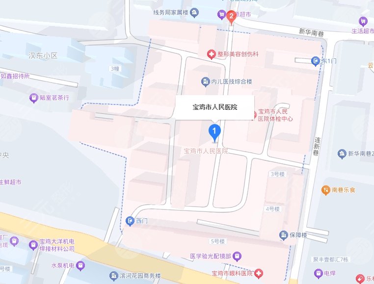 宝鸡人民医院地址