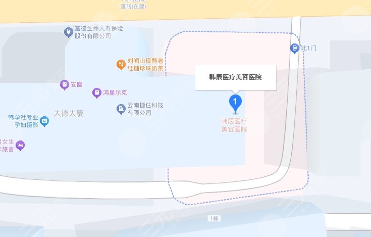 昆明韩辰医疗美容医院地址