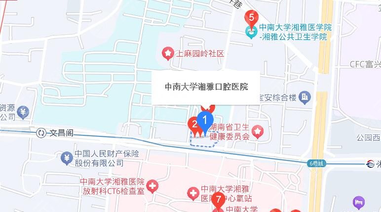 湘雅口腔地址