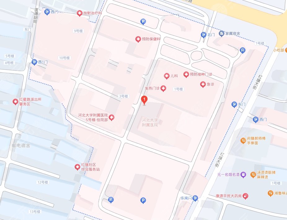 河北大学附属医院地址