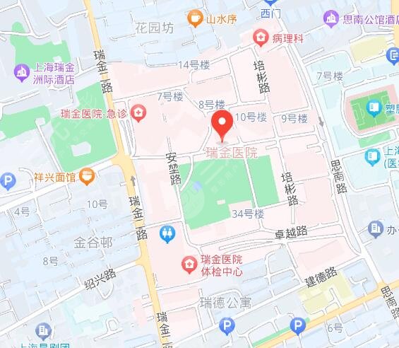 上海瑞金医院地址