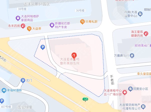 大连爱德丽格整形地址