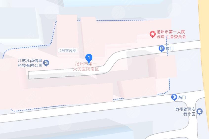 扬州市第一人民医院地址