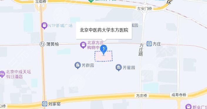 北京中医药大学东方医院地址