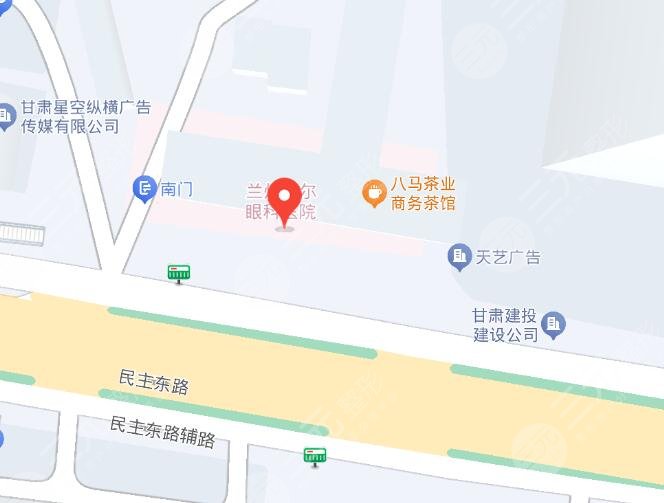 兰州爱尔眼科医院地址