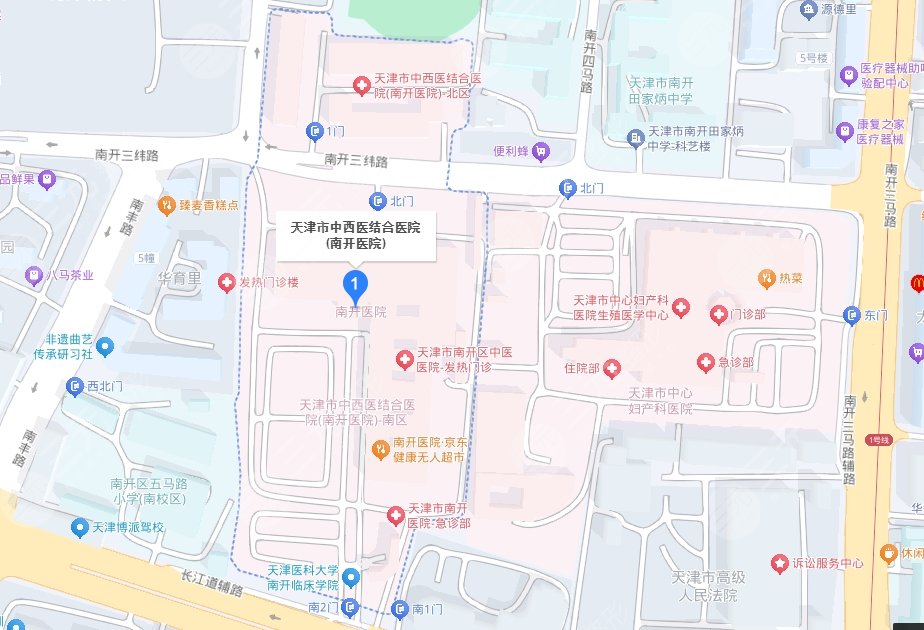 天津市中西医结合医地址